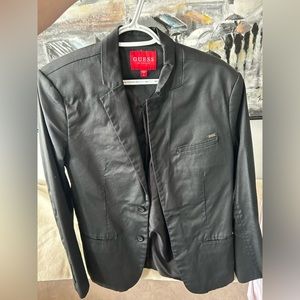 Guess coated material blazer